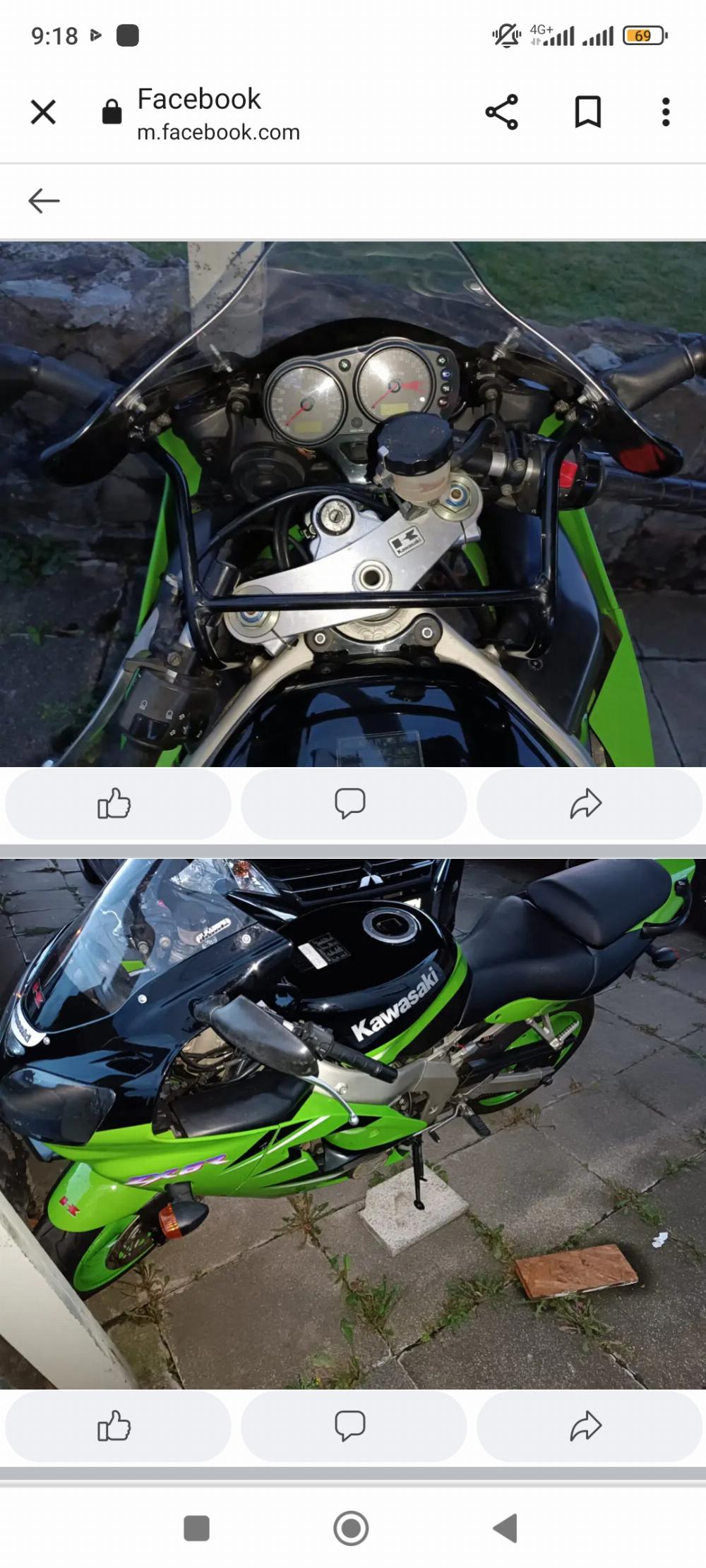Motorrad verkaufen Kawasaki Kawasaki Ninja zx-6r  Ankauf